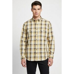 Carhartt Flame Resistant Force Rugged Flex Loose Fit Long-Sleeve Plaid Shirt 3XL